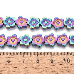 Electroplate Non-magnetic Synthetic Hematite Beads Strands&nbsp;G-T061-98D
