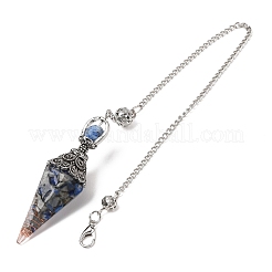 Resin Cone Pointed Dowsing Pendulums&nbsp;GG-CBA040B-03P