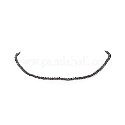 Black & White Couple Choker Necklaces Set&nbsp;NJEW-JN04224