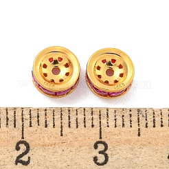 925 Sterling Silver Micro Pave Cubic Zirconia Beads&nbsp;STER-U002-16A-G