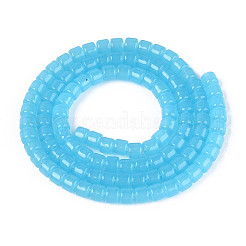 Imitation Jade Glass Beads Strands&nbsp;LS-GLAA-N065-4x4mm-B03