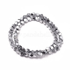 Electroplate Non-magnetic Synthetic Hematite Beads Strands&nbsp;G-I260-06A