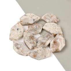 Natural Sunstone Beads Strands&nbsp;G-P548-A03-01
