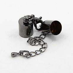 Iron Chain Extender&nbsp;KK-K002-4mm-M