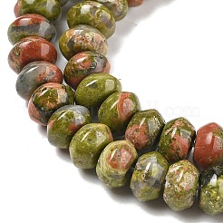 Natural Unakite Beads Strands&nbsp;G-P559-A06-01