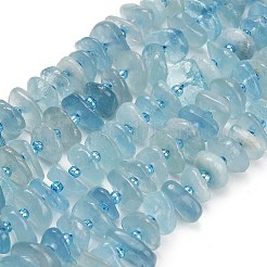 Natural Aquamarine Beads Strands&nbsp;G-Z124-A03-01