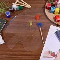 Plastic Watercolor Oil Palette&nbsp;AJEW-WH0696-656