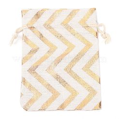 Christmas Theme Cotton Fabric Cloth Bag&nbsp;ABAG-H104-B05