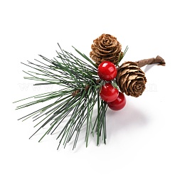 Plastic Artificial Winter Christmas Simulation Pine Picks Decor&nbsp;DIY-P018-G01
