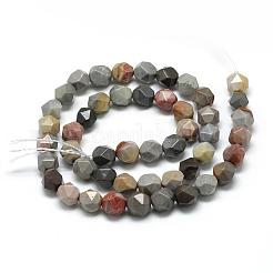 Natural Ocean Jasper Beads Strands&nbsp;G-R448-6mm-11