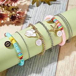 Alloy Enamel Pendants&nbsp;ENAM-SZ0001-12LG-RS