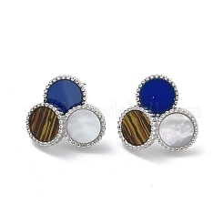 304 Stainless Steel Stud Earrings&nbsp;EJEW-K281-12P