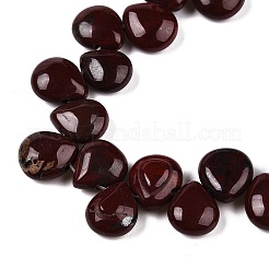 Natural Red Rainbow Jasper Beads Strands&nbsp;G-T138-132