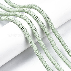 Handmade Polymer Clay Beads Strands&nbsp;CLAY-R089-6mm-157