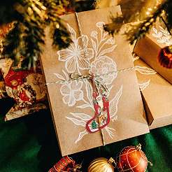 12Pcs 6 Style Mixed Shapes Wooden Ornaments&nbsp;DIY-SZ0003-40