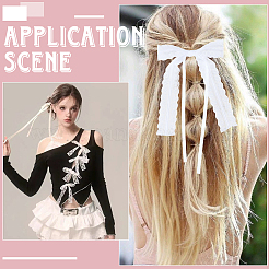 30Pcs 3 Styles Bowknot Polyester Ornament Accessories&nbsp;DIY-SP0004-78