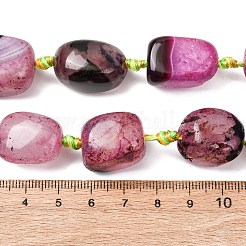 Natural Agate Beads Strands&nbsp;G-F825-G01-01B
