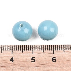 Electroplate Opaque Glass Beads&nbsp;GLAA-A044-01B