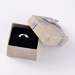 Square Cardboard Rings Boxes&nbsp;X-CBOX-D028-01