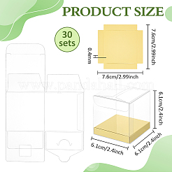 Folding PVC Gift Storage Boxes&nbsp;LS-CON-WH0110-57B