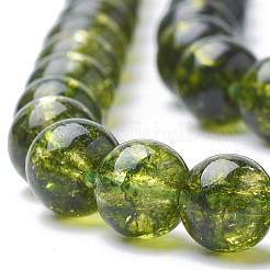 K9 Glass Beads Strands&nbsp;X-G-T064-40-6mm
