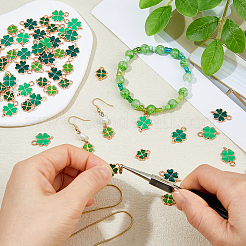 60Pcs 5 Styles Alloy Enamel Pendants&nbsp;ENAM-DC0002-32