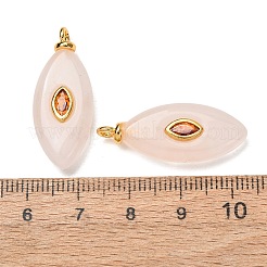 Natural Rose Quartz Pendants&nbsp;GG-CBAA798-04G-01