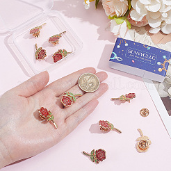 10Pcs Enamel Pins&nbsp;JEWB-SC0002-03