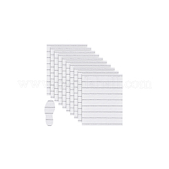 Rectangle Polyester Insole Cloth&nbsp;FIND-WH0139-342B