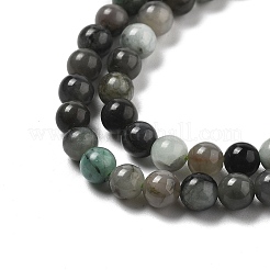 Synthetic Emerald Beads Strands&nbsp;G-A262-A03-4mm-1