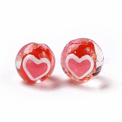 Luminous Handmade Lampwork with Enamel Beads&nbsp;LAMP-P058-02G