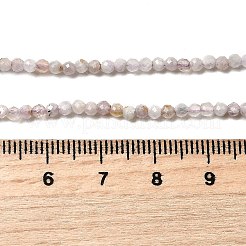 Natural Kunzite Beads Strands&nbsp;G-D340-A04-3mm