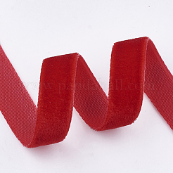 Single Face Velvet Ribbon&nbsp;SRIB-T004-01-16