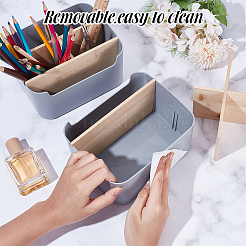 Plastic Drawer Organizer Boxes with Wooden Dividers&nbsp;AJEW-WH0696-363