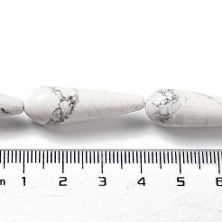 Natural Howlite Beads Strands&nbsp;G-P528-H10-01