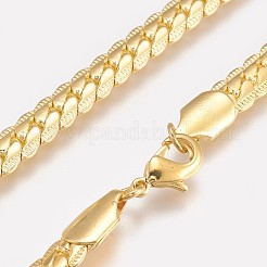 Brass Chain Necklaces Making&nbsp;NJEW-O101-06G