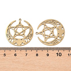 201 Stainless Steel Pendants&nbsp;STAS-I364-07G
