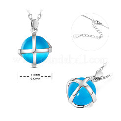 Rhodium Plated 925 Sterling Silver Pendant Necklace&nbsp;JN727A