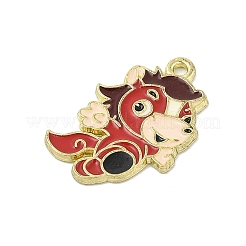 Alloy Enamel Pendants&nbsp;ENAM-D301-01G-07