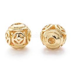 Alloy Hollow Beads&nbsp;PALLOY-P238-10G-RS