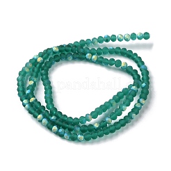 Imitation Jade Glass Beads Strands&nbsp;EGLA-YW0003-19A-15