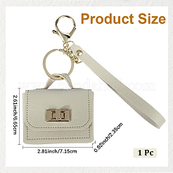 Portable PU Leather Bag Keychain&nbsp;FIND-WH20012-89F