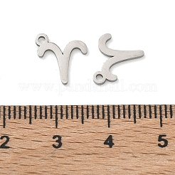 304 Stainless Steel Constellation Pendants&nbsp;STAS-H260-01P-05