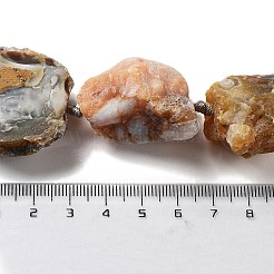 Raw Rough Natural Botswana Agate Beads Strands&nbsp;G-J388-A09-01