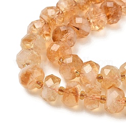 Heated Natural Citrine Beads Strands&nbsp;G-L634-E02-01-1