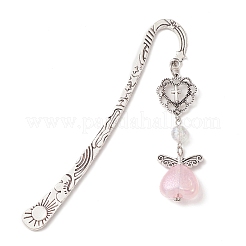 Tibetan Style Alloy Hook Bookmarks&nbsp;AJEW-JK00242