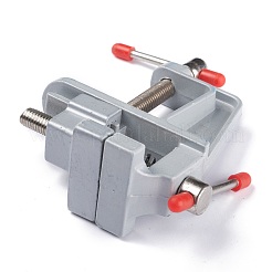 Aluminum Alloy Mini Table Bench Vise&nbsp;AJEW-I060-01