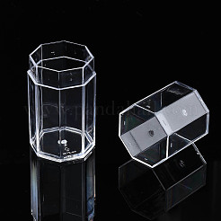 Hexagon Polystyrene Bead Storage Container&nbsp;LS-CON-S043-040