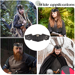 Imitation Leather Hat Bands&nbsp;DIY-WH20013-92A