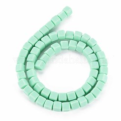 Handmade Polymer Clay Beads Strands&nbsp;X-CLAY-T020-09B
